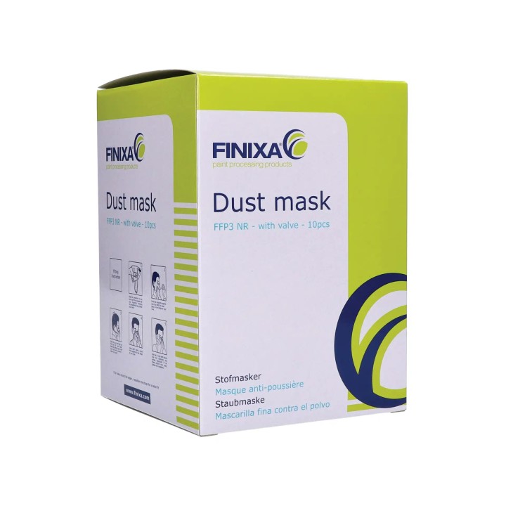 MAS 35 mascarilla antipolvo FFP3 con válvula - 10 uds.