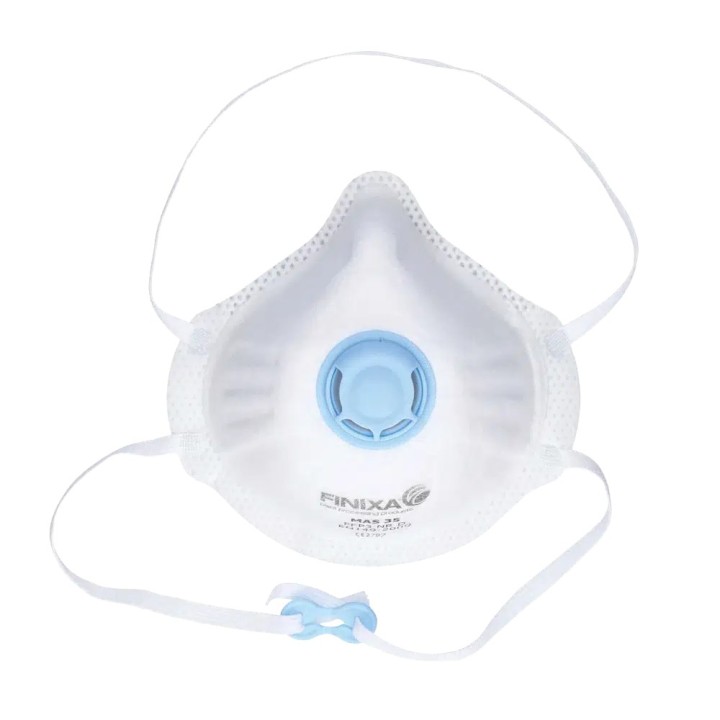 MAS 35 mascarilla antipolvo FFP3 con válvula - 10 uds.