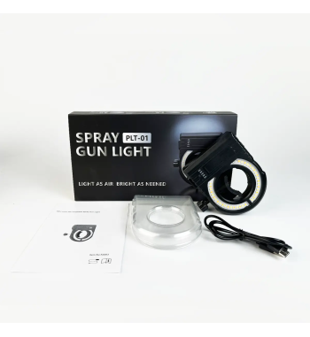 DPA PLT-01 Linterna LED para pistola de pintura con sistema de luz Ring Universal
