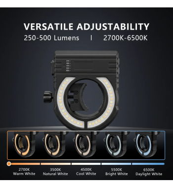 DPA PLT-01 Linterna LED para pistola de pintura con sistema de luz Ring Universal