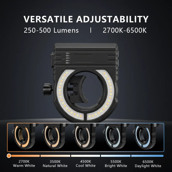DPA PLT-01 Linterna LED para pistola de pintura con sistema de luz Ring Universal