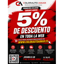 Descuento especial 5% del total de tu pedido