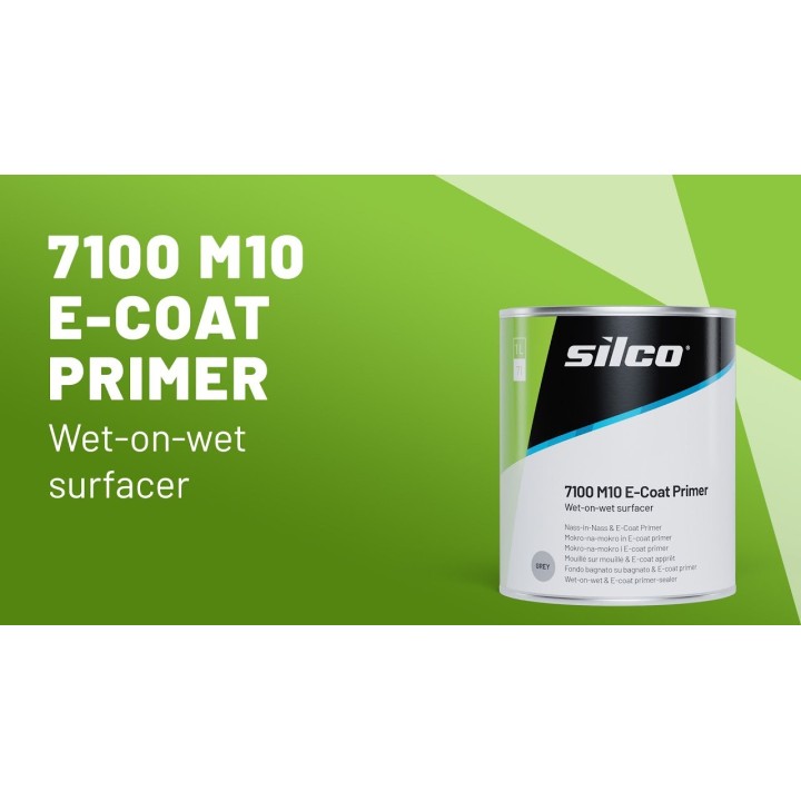 7100 M10 2K Sealer húmedo sobre húmedo y E-Coat - Kit 2,5 ltr. Catalizador incluido