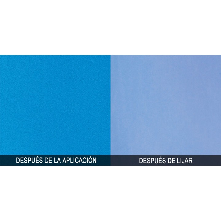6090 B9 Multi-Azure masilla de poliéster semiligera de alto rendimiento azul