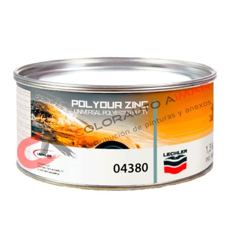 04380 Polydur Zinc polyester putty