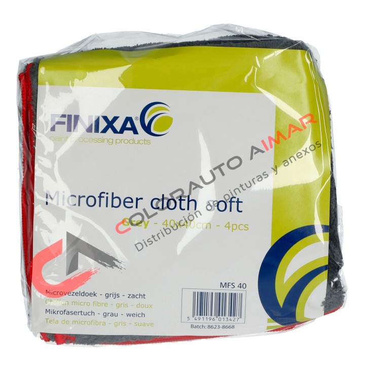 MFS 40 Bayeta microfibra gris