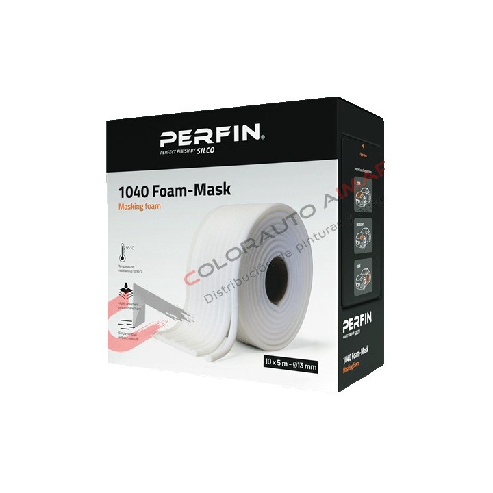 1040 Masking foam Ø13mm . - 10x5m.