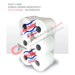 13-0102 Bobina celulosa micropunto alta calidad chemine