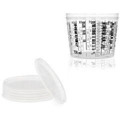 1852 Mix-Cup vasos de mezcla graduados